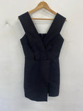 Fabulous Armani Exchange Cocktail Dress UK10 Black classic JW603