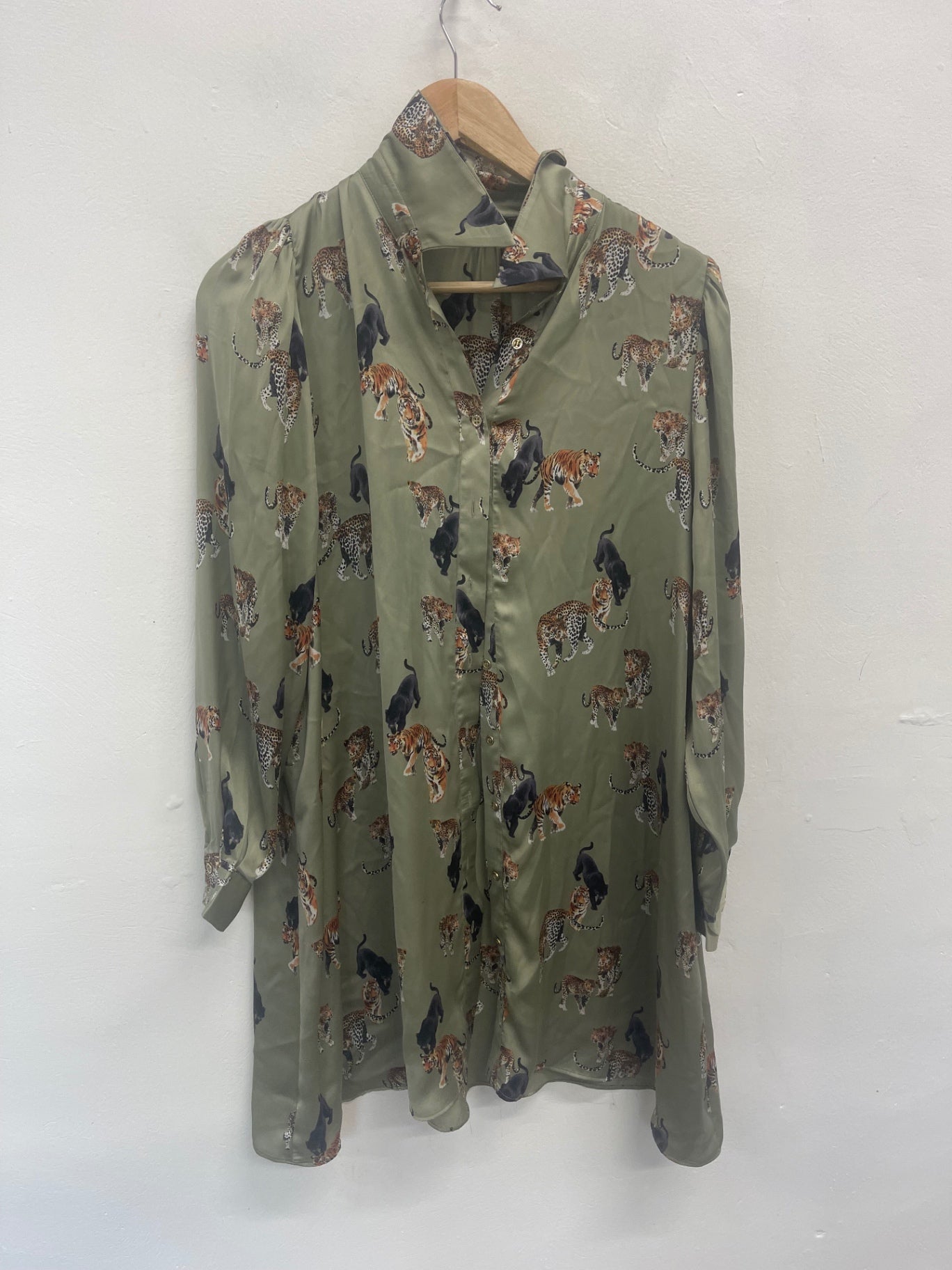 WASH Fabulous Zara Blouse Not visible Olive green