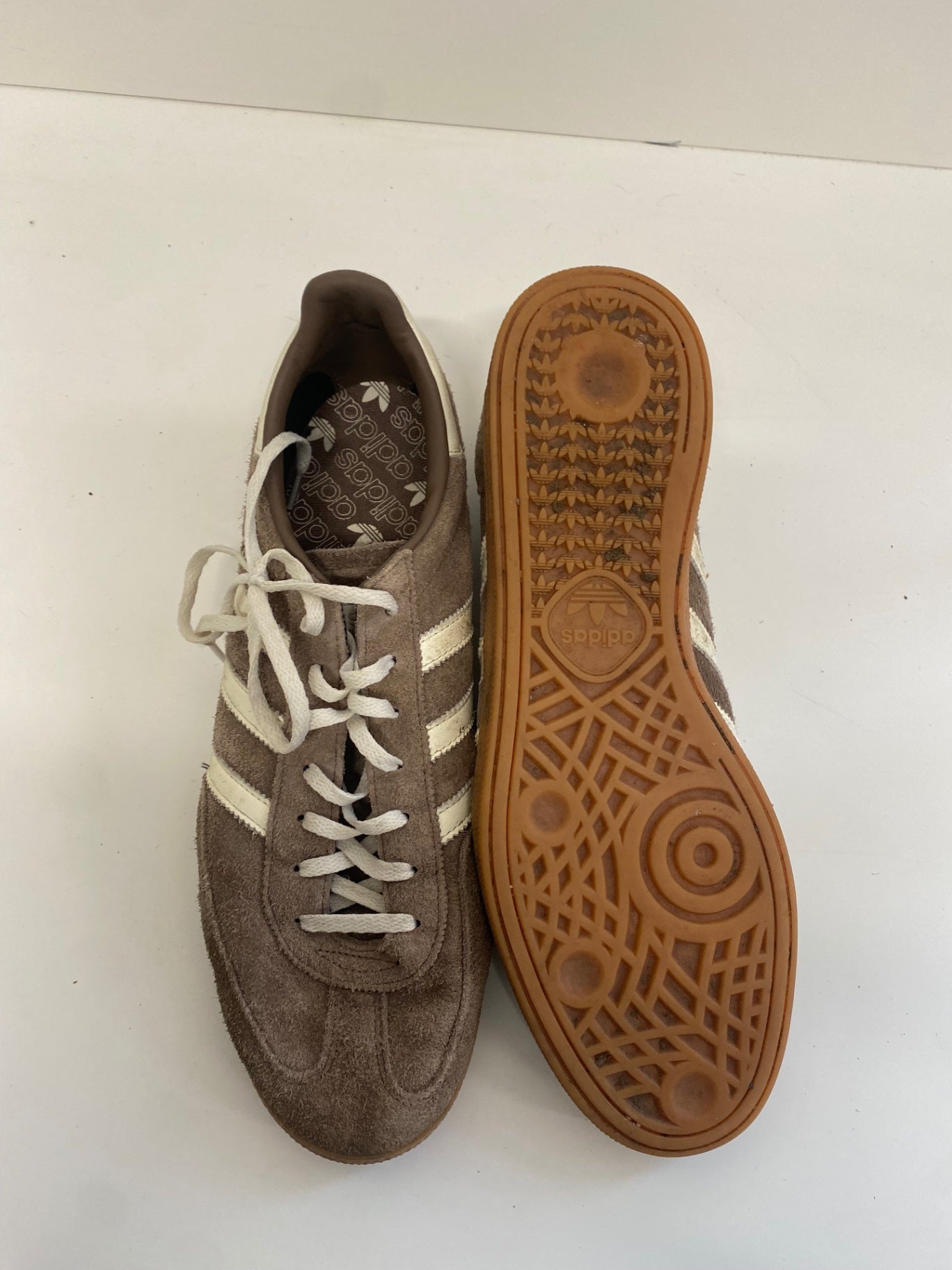 Fabulous adidas Handball Spezial Originals Sneakers Uk13 Brown KB606