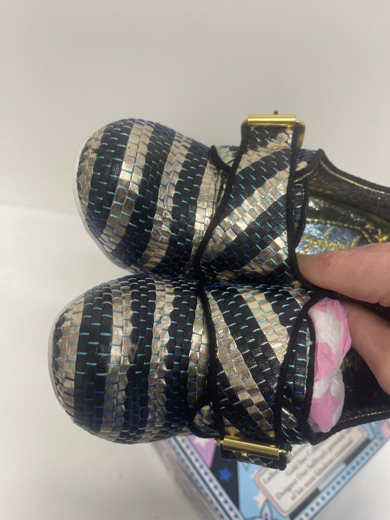 Fabulous Irregular Choice Full of Grace Unicorn Shoes uk4 ice unicorn New Rare KW605