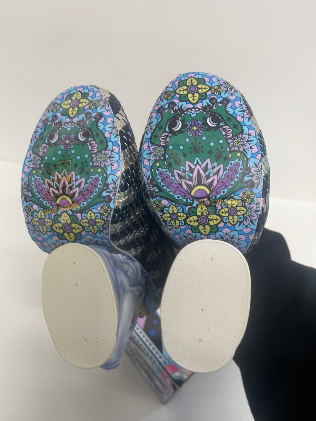 Fabulous Irregular Choice Full of Grace Unicorn Shoes uk4 ice unicorn New Rare KW605