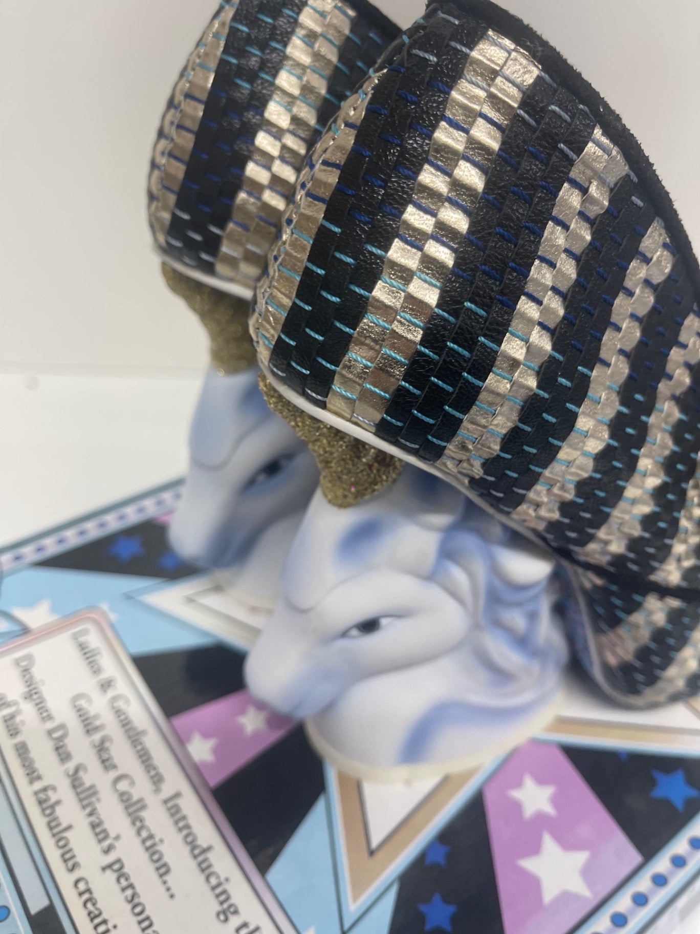 Fabulous Irregular Choice Full of Grace Unicorn Shoes uk4 ice unicorn New Rare KW605