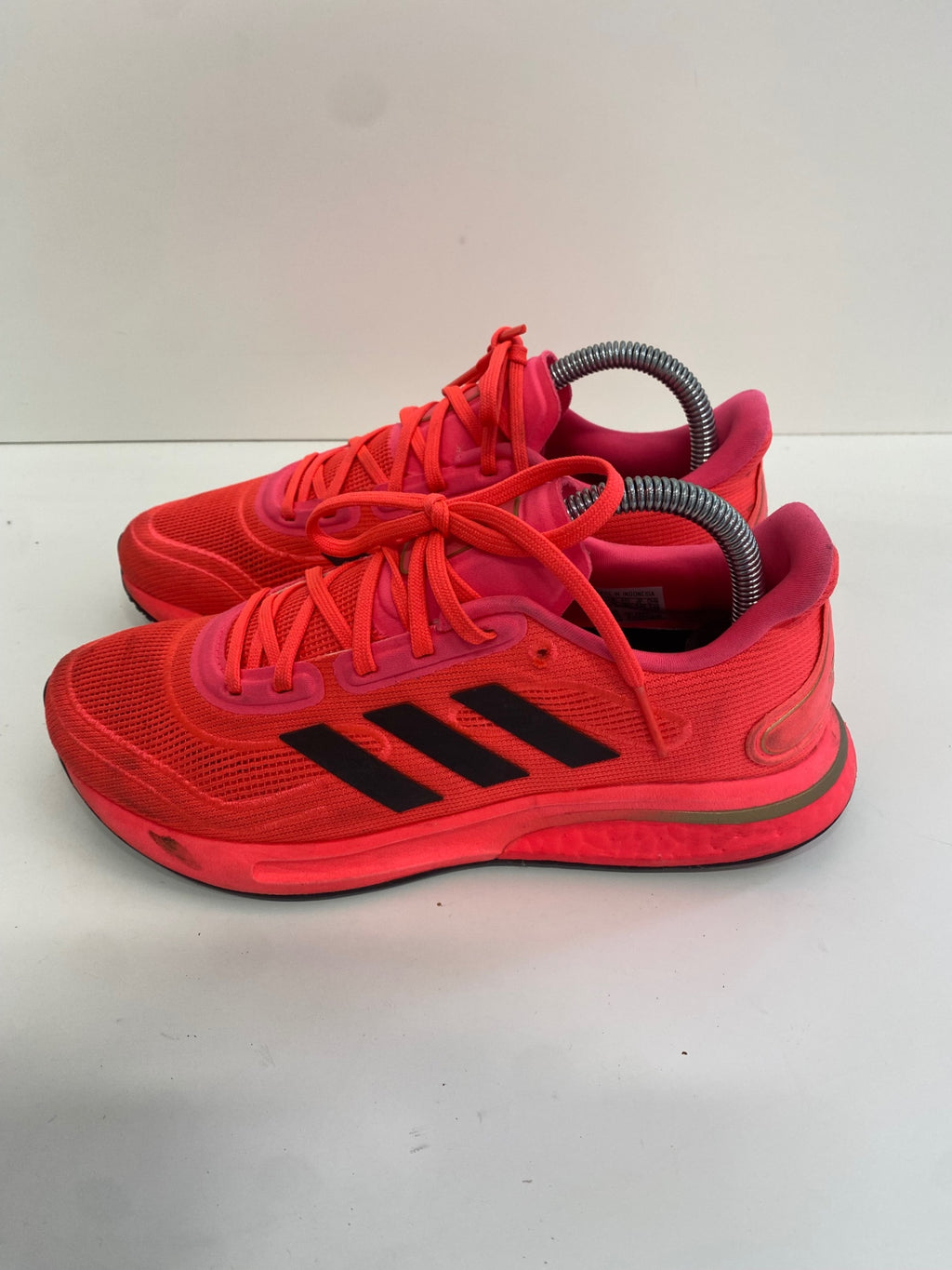 Fabulous Adidas Supernova Red/Pink Sneakers UK6 gym running KB606