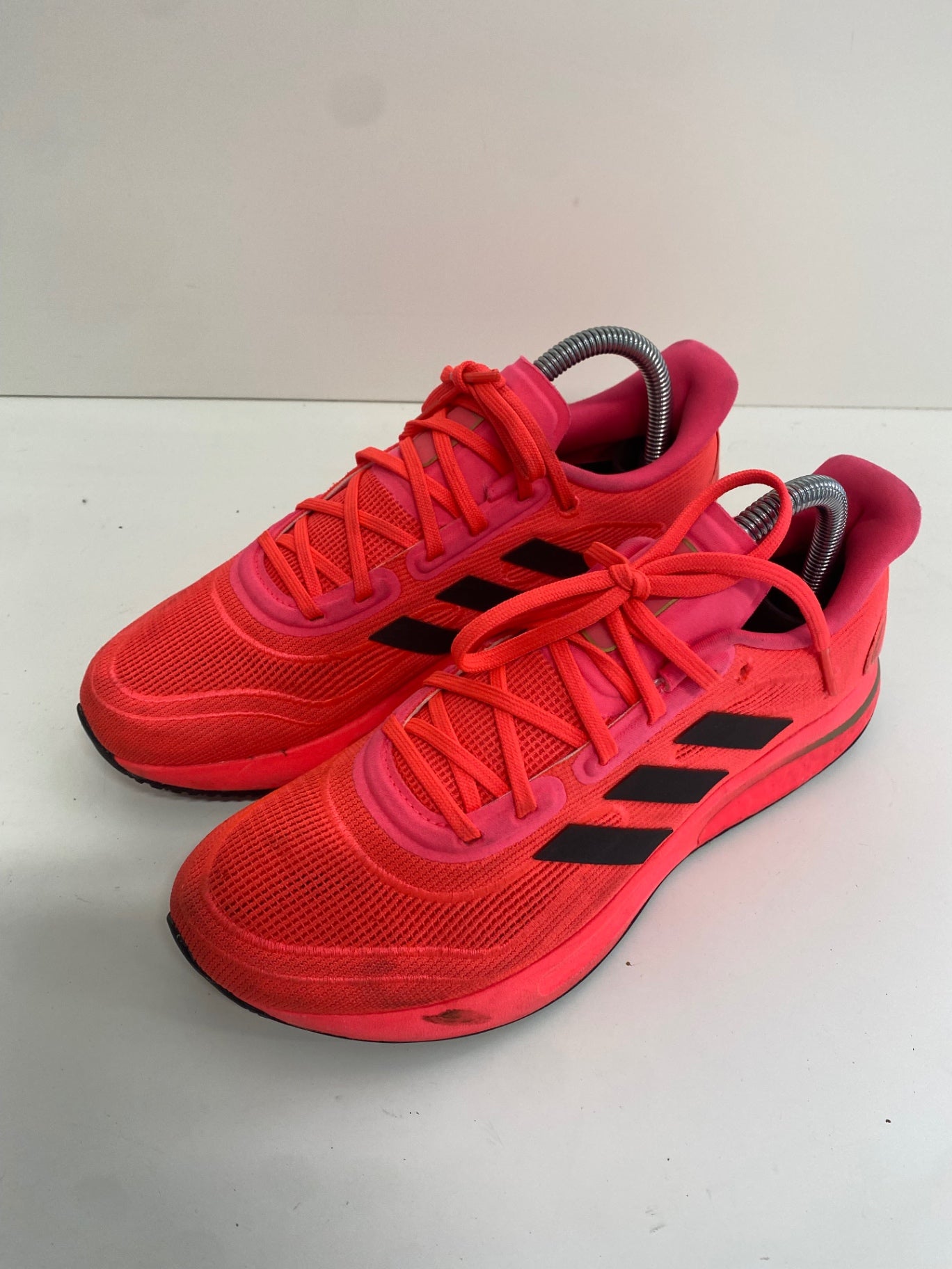 Fabulous Adidas Supernova Red/Pink Sneakers UK6 gym running KB606