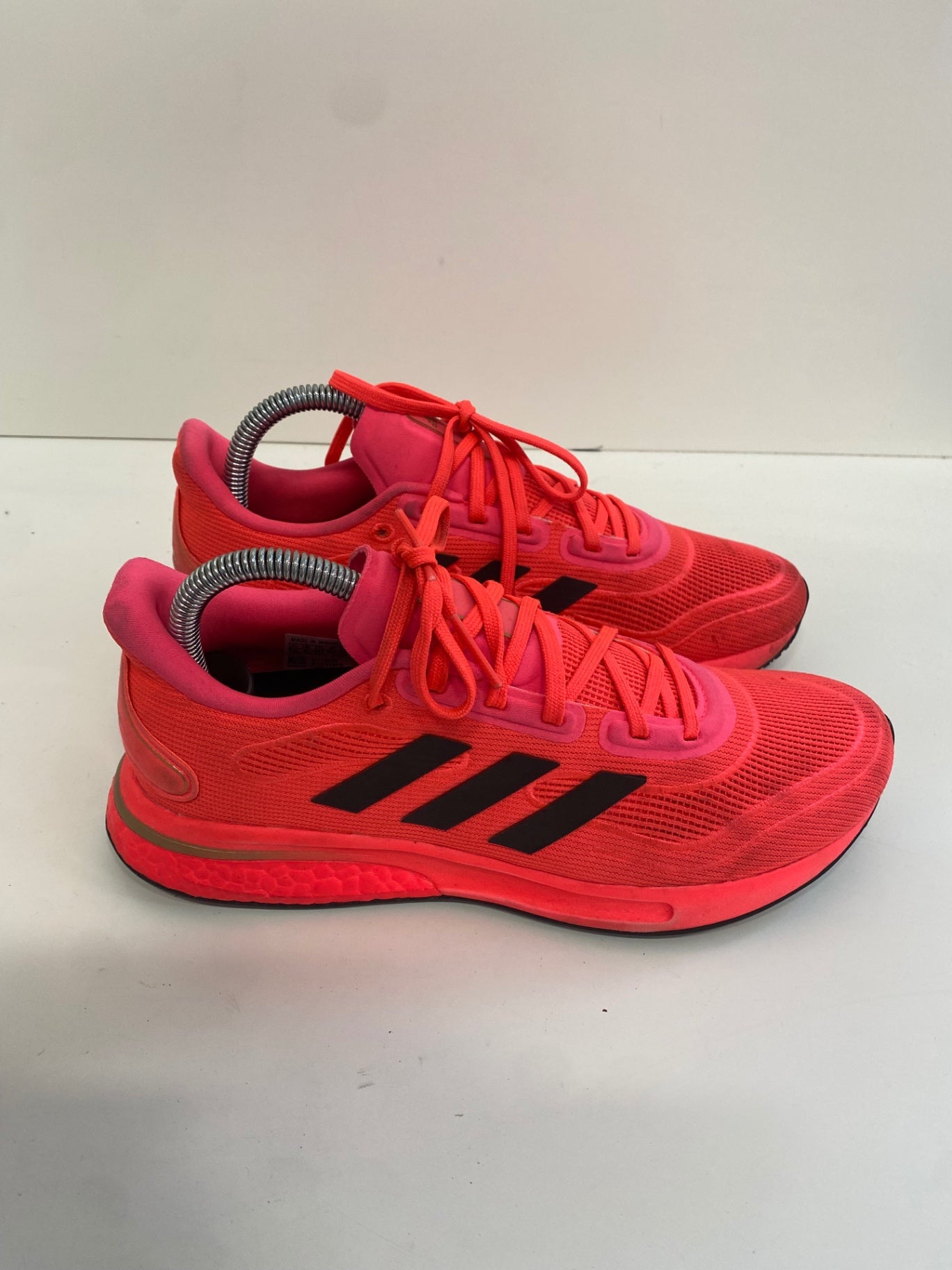 Fabulous Adidas Supernova Red/Pink Sneakers UK6 gym running KB606