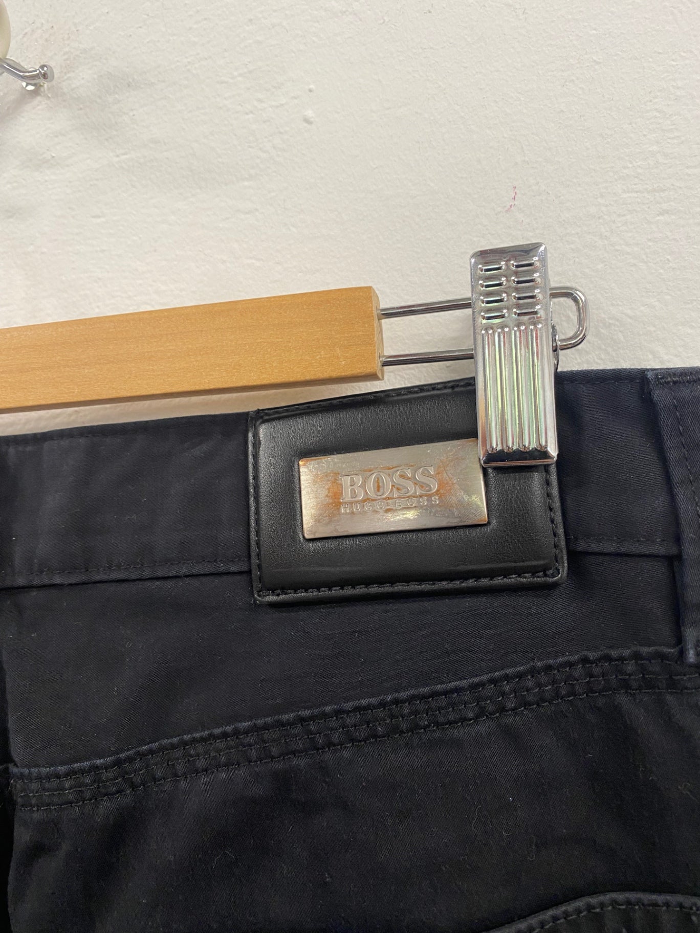 Classic BOSS Jeans Alabama 10 Hugo Boss 32/34 Black FK608 
