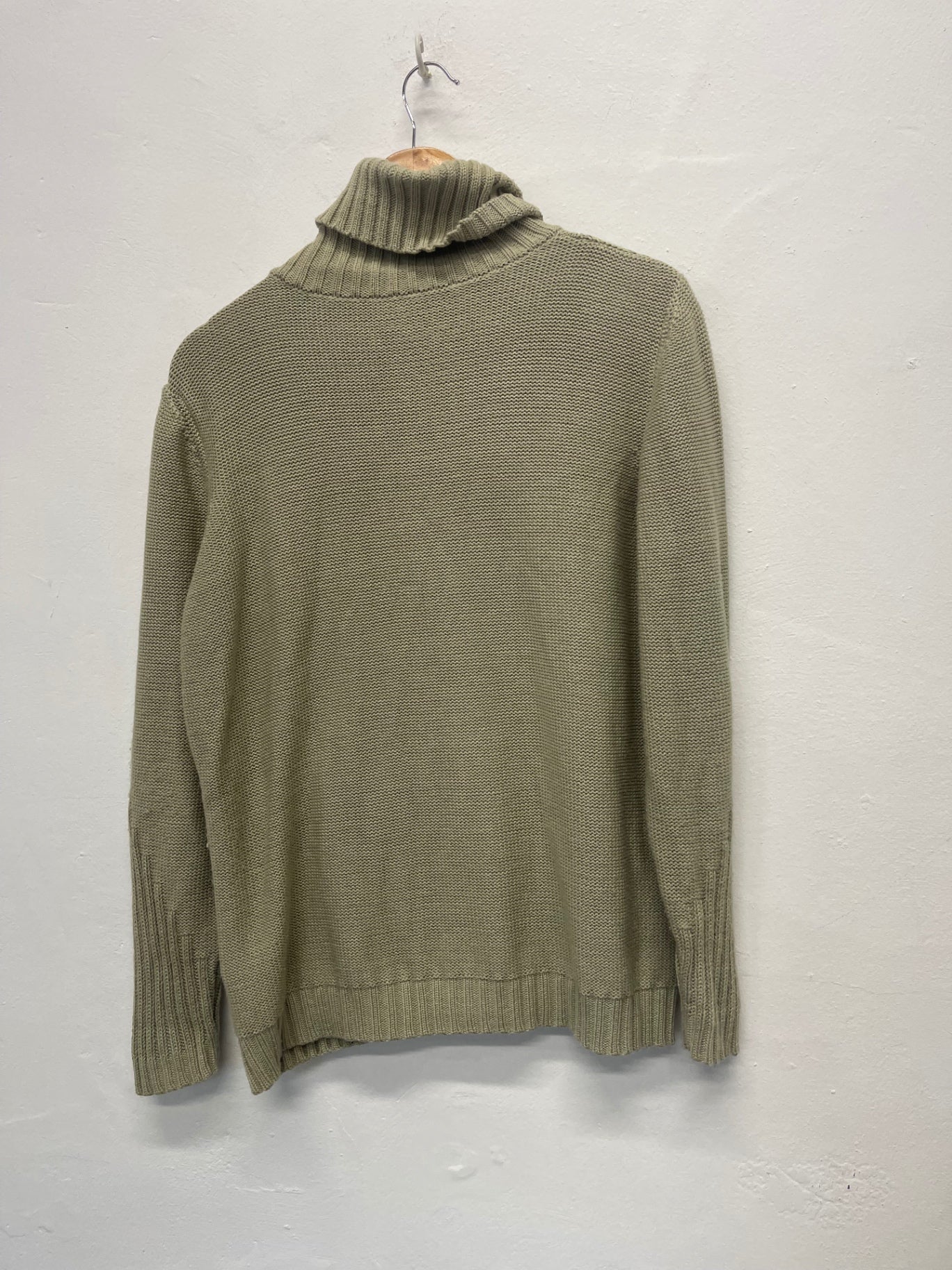 Fabulous Olsen knit Sweater UK18 Sage Green FK608