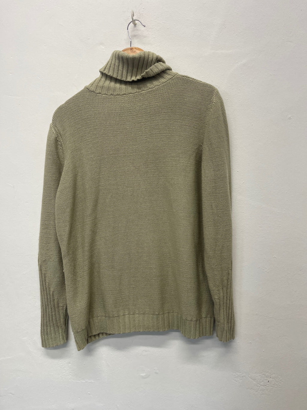Fabulous Olsen knit Sweater UK18 Sage Green FK608