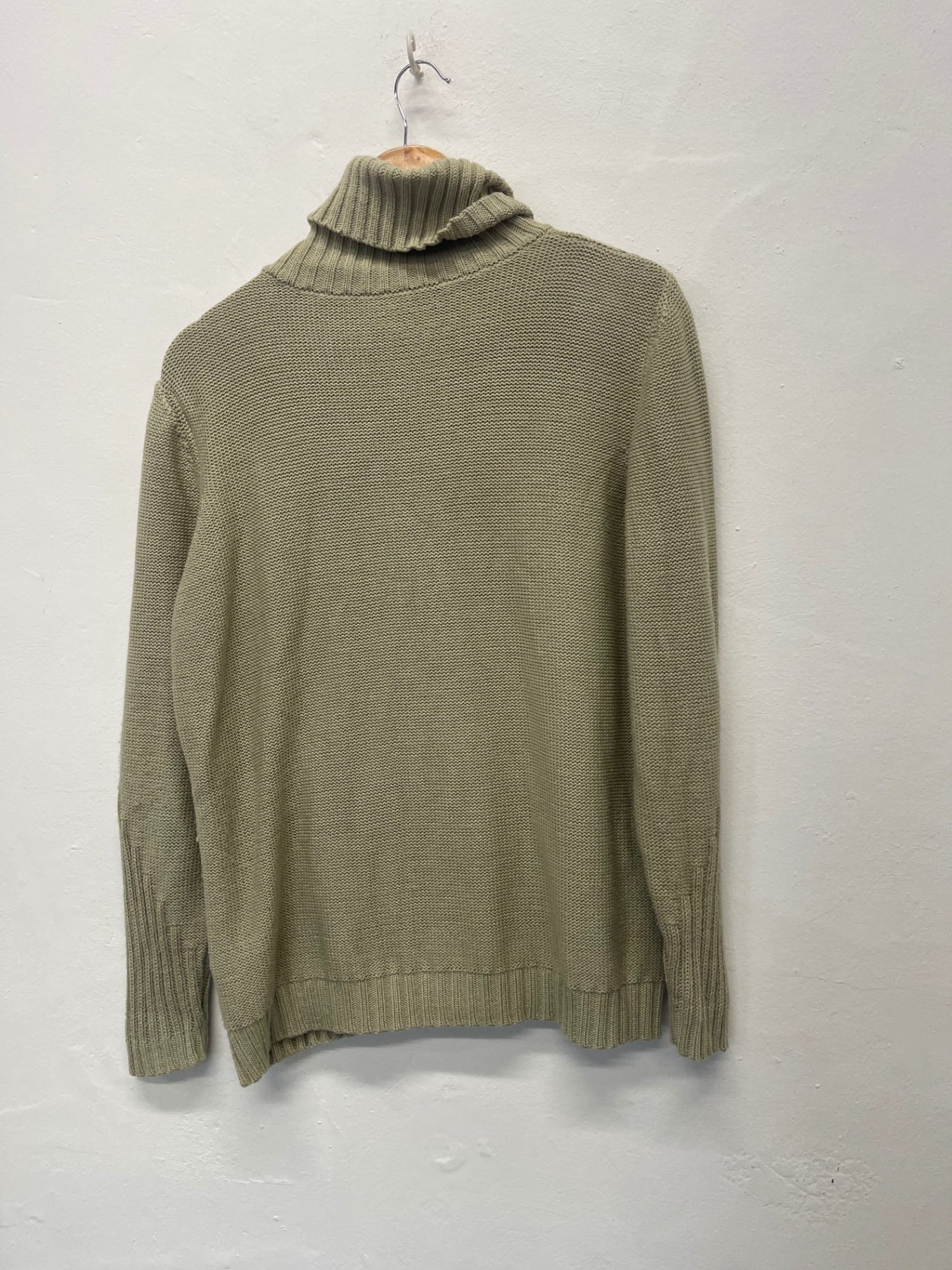 Fabulous Olsen knit Sweater UK18 Sage Green FK608