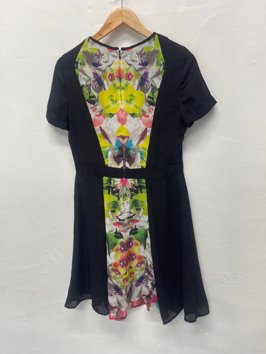 Fabulous Prabal Gurung for Target Dress Uk12 black fit & flare FK608