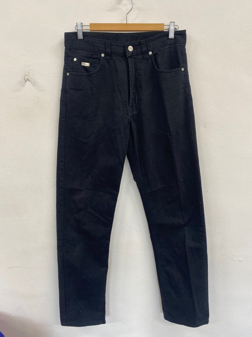 Classic BOSS Jeans Alabama 10 Hugo Boss 32/34 Black FK608 