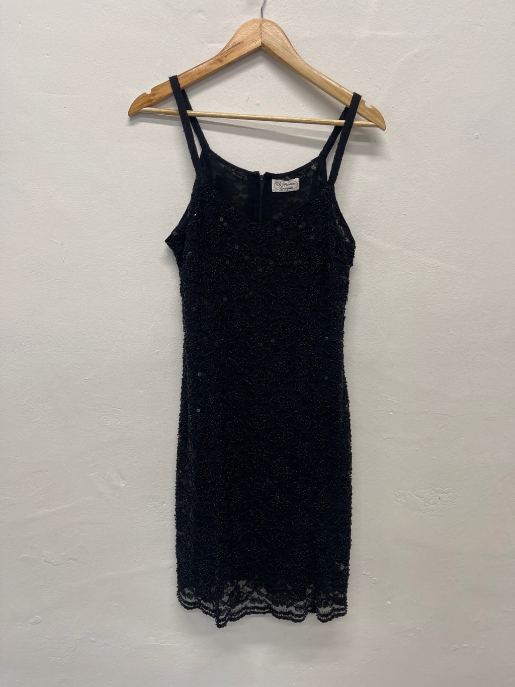 Fabulous Il Marquese Cooccopani evening Dress UK8 Black FK608