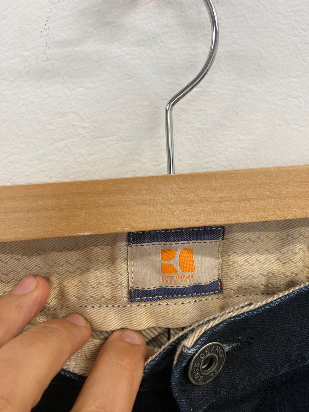Classic Boss Orange24 Nite Jeans 32/32 Hugo Boss Dark blue Indigo FK608