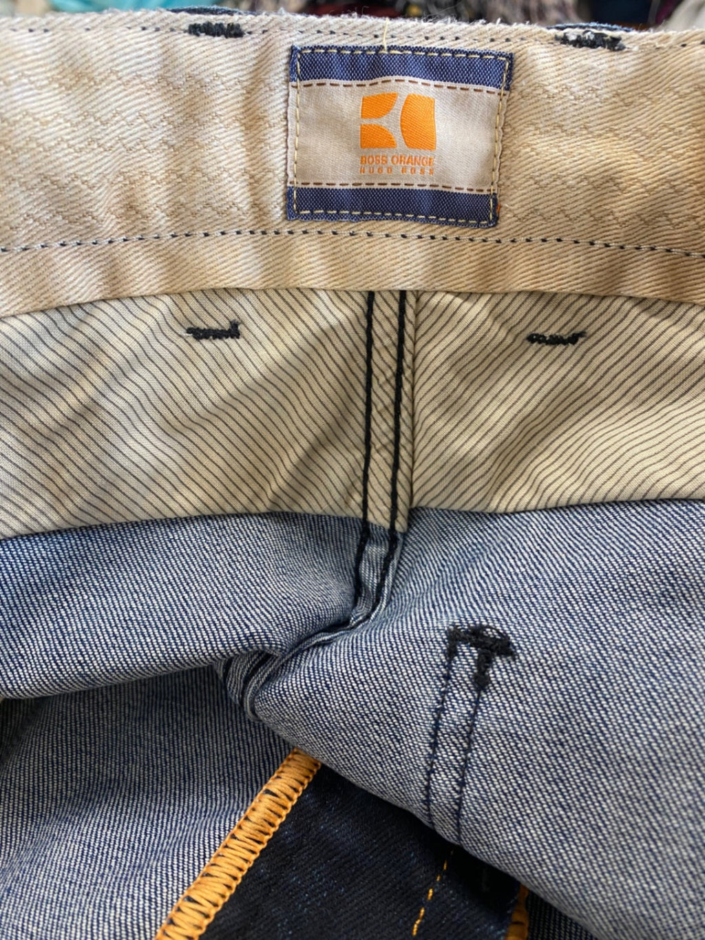 Classic Boss Orange24 Nite Jeans 32/32 Hugo Boss Dark blue Indigo FK608