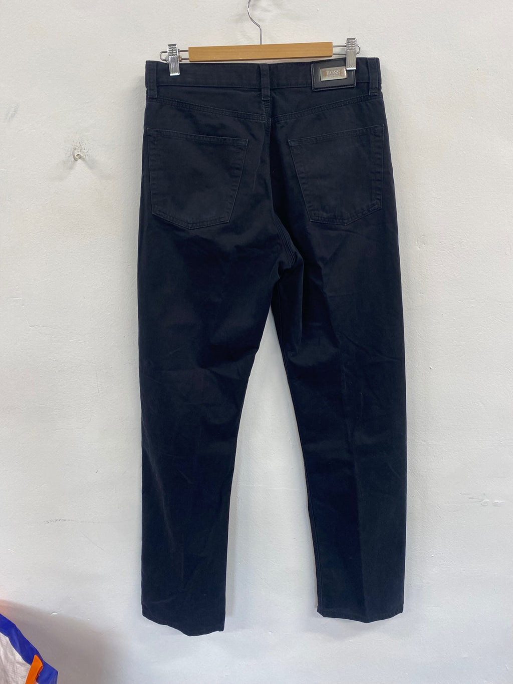 Classic BOSS Jeans Alabama 10 Hugo Boss 32/34 Black FK608 