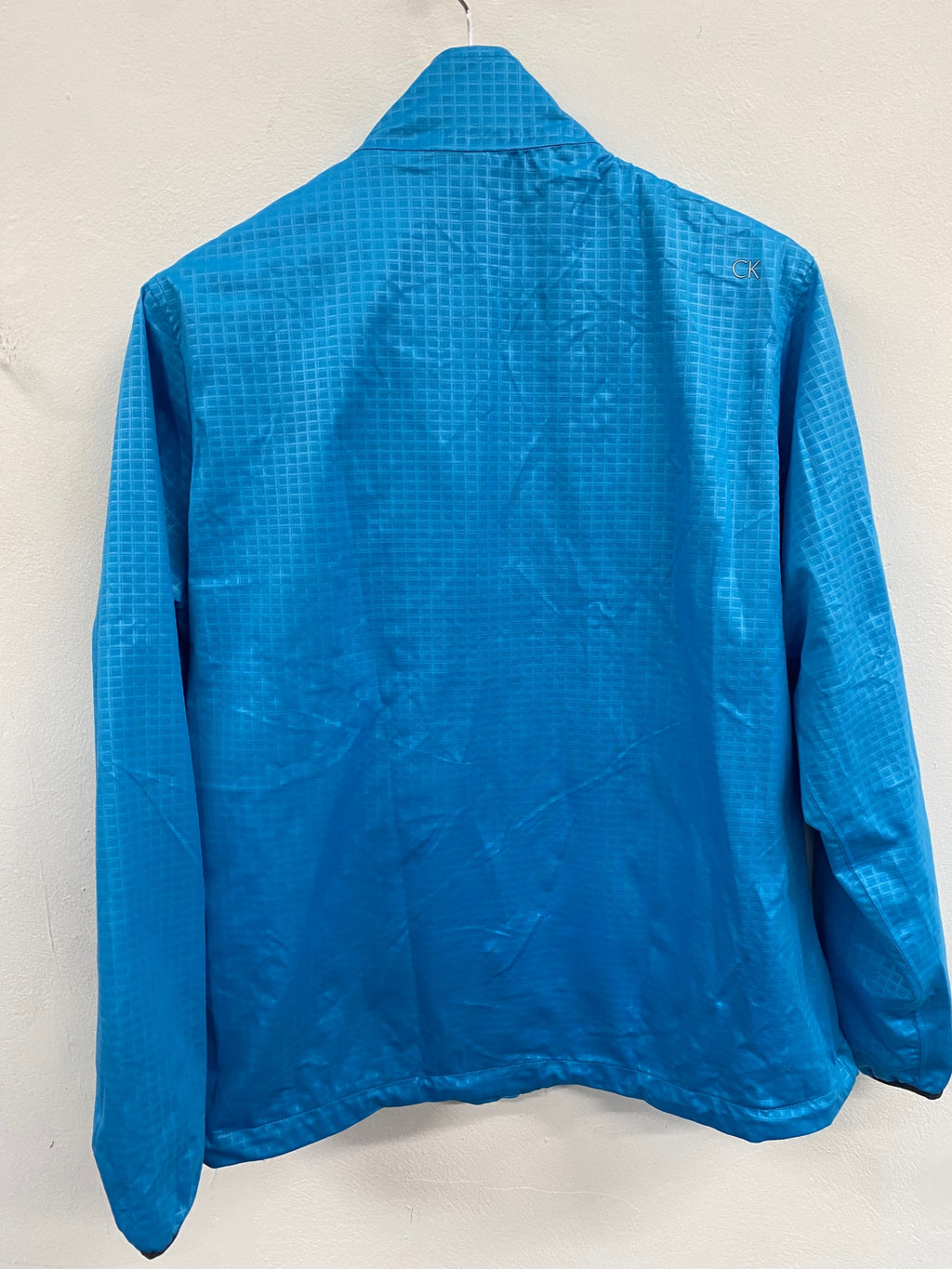 Fabulous Calvin Klein Golf Raincoat XL Blue technical FK608
