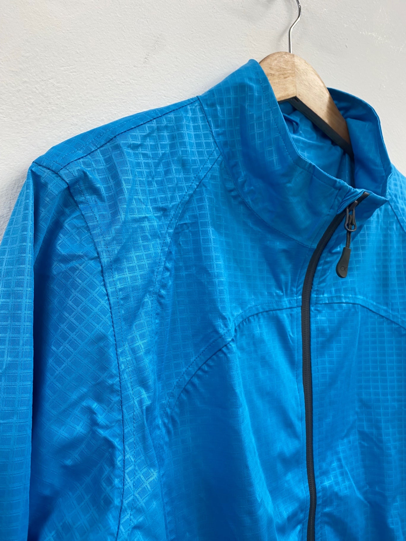Fabulous Calvin Klein Golf Raincoat XL Blue technical FK608