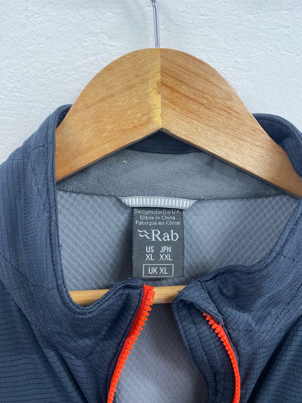 Awesome Rab Paradox Pull-on Polartec 1/4 Zip Top XL Navy FK608