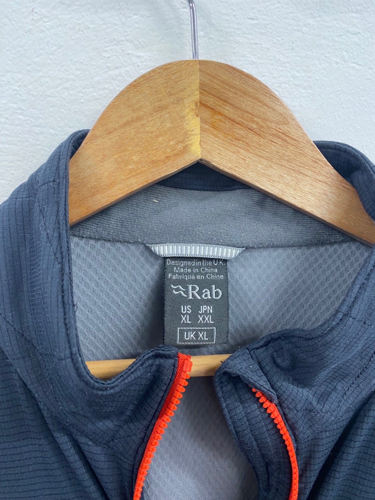 Awesome Rab Paradox Pull-on Polartec 1/4 Zip Top XL Navy FK608