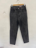 Fabulous Levi's 901 Jeans W30 L32 Dark gray charcoal distressed FK608