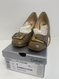 Fabulous Gabor admiration patent court classics  UK8 Taupe Beige FK608