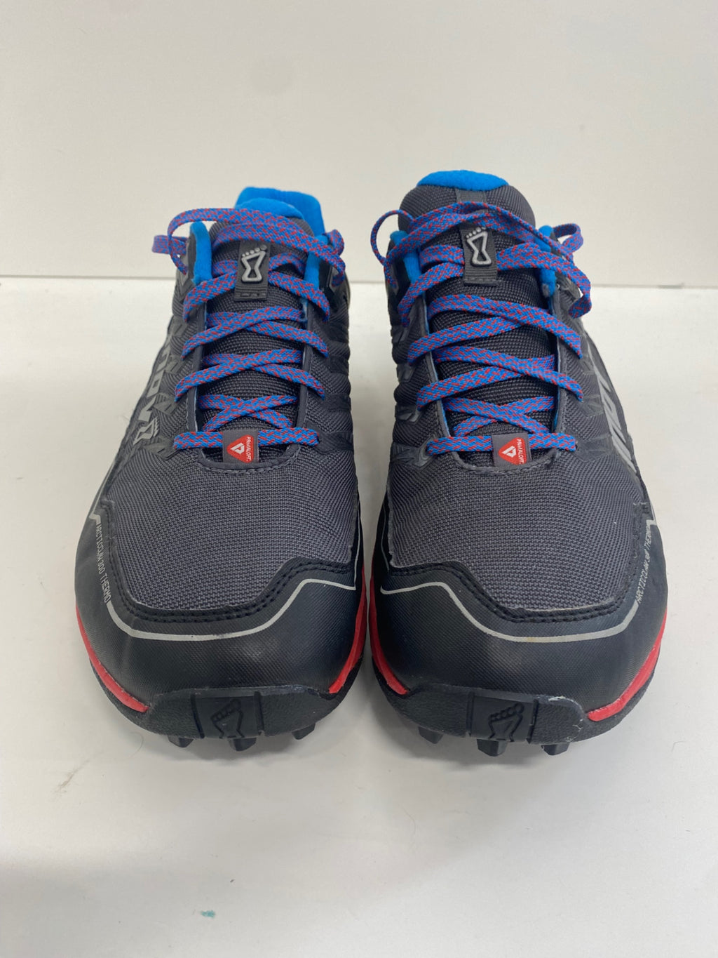 Fabulous INOV-8 ArcticClaw 300 Thermo primaloft trail Ice running trainers UK9 Black/Gray with red accents FK608