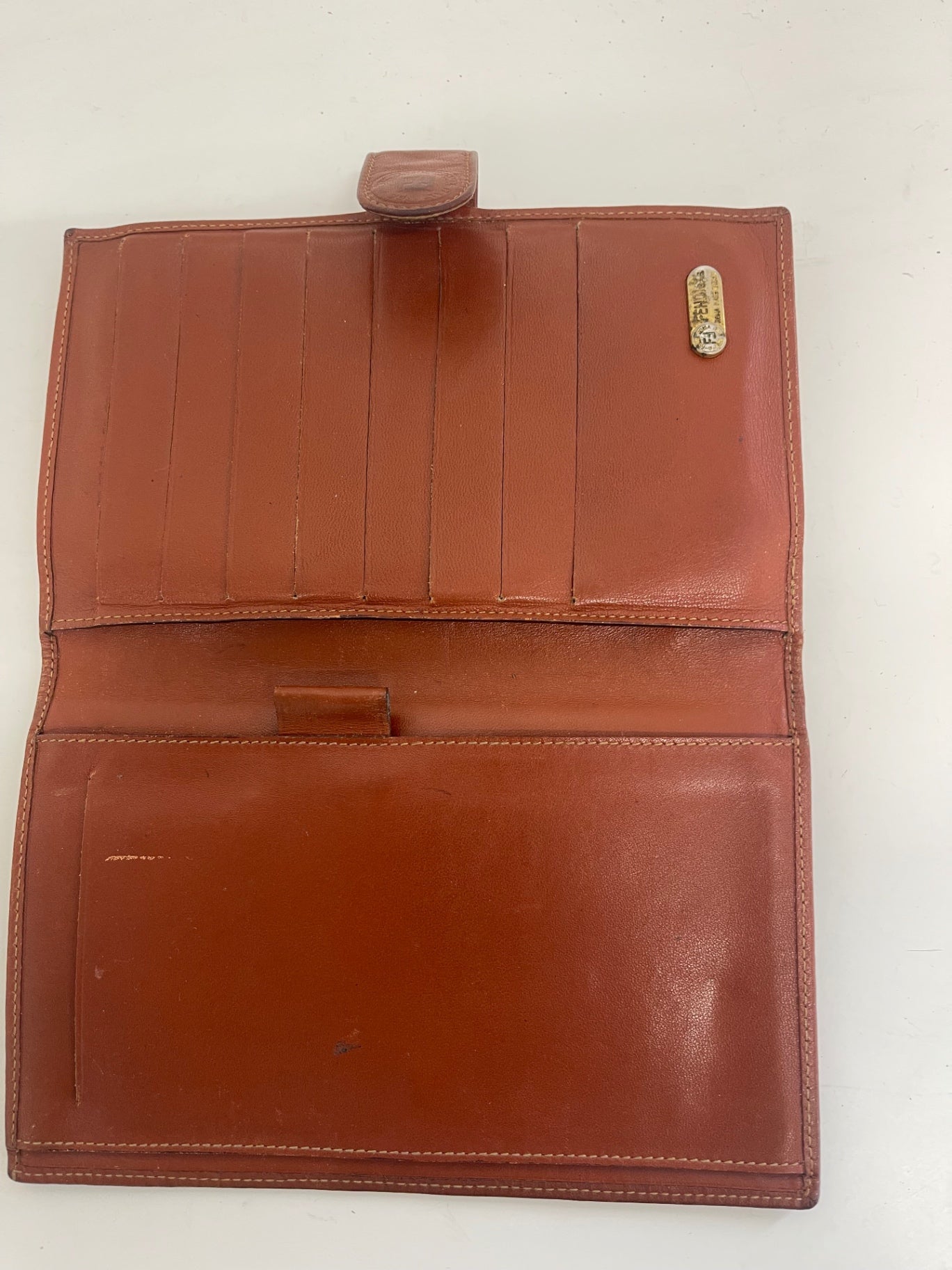 Fabulous vintage Fendi Penguin Purse black  Brown fK608