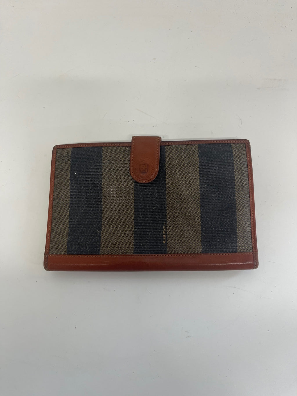 Fabulous vintage Fendi Penguin Purse black  Brown fK608