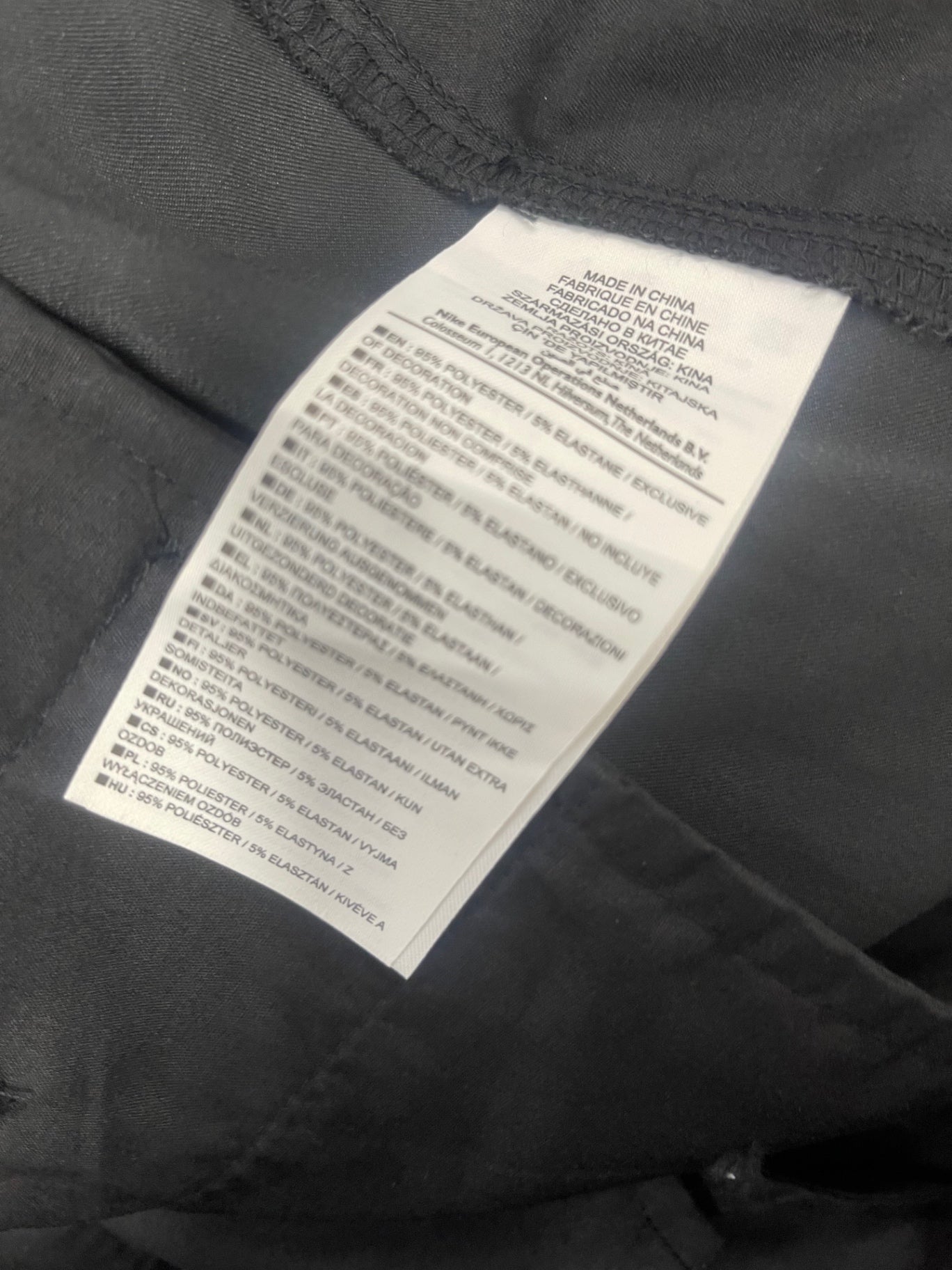 Fabulous Nike Golf Dri Fit trouser Pants 38x32 Black ES609