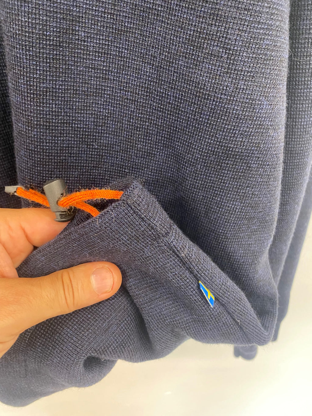 Awesome Ivanhoe of Sweden Windproof 1/4 zip Sweater XXL Navy Crail Golfing Society ES609 