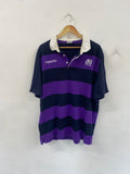 Scotland macron Rugby Shirt supporter's SRU 3XL Purple and navy vintage ES609