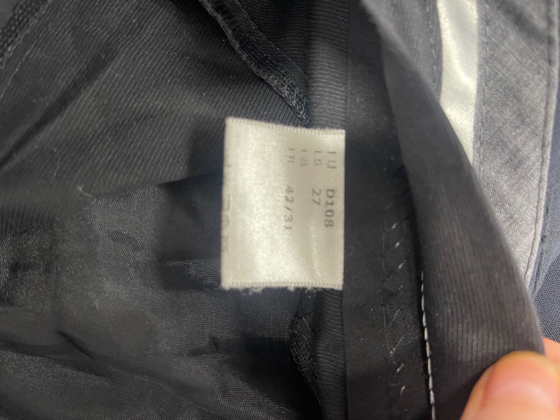 Fabulous Oscar Jacobson golf Grant Pants W42” L31” Navy blue ES609