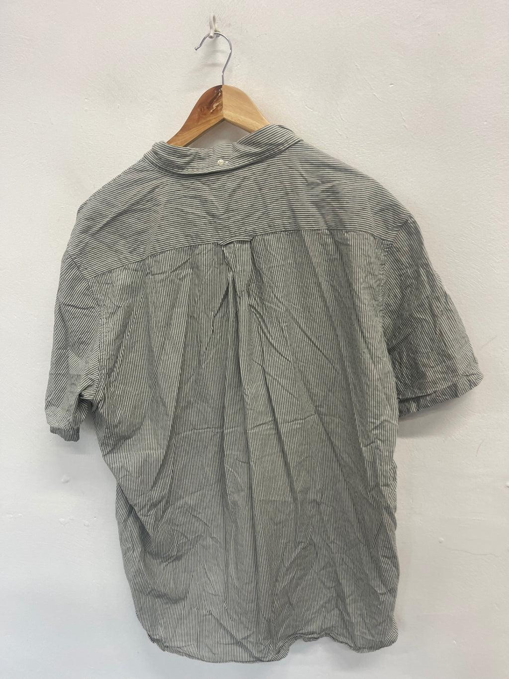 Fabulous GANT seersucker untucked Shirt 2XL Grey ES609