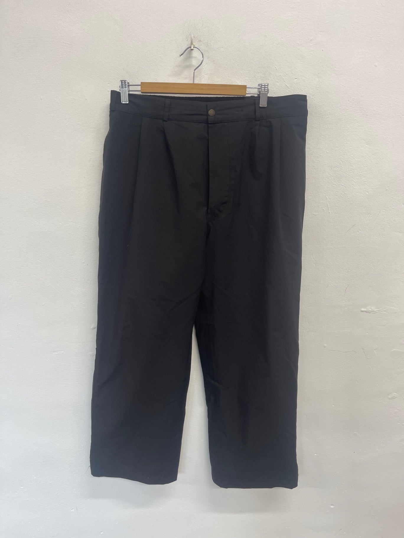 Fabulous PROQUIP Gold Waterproof Trousers UK XL Black Leg 29” ES609