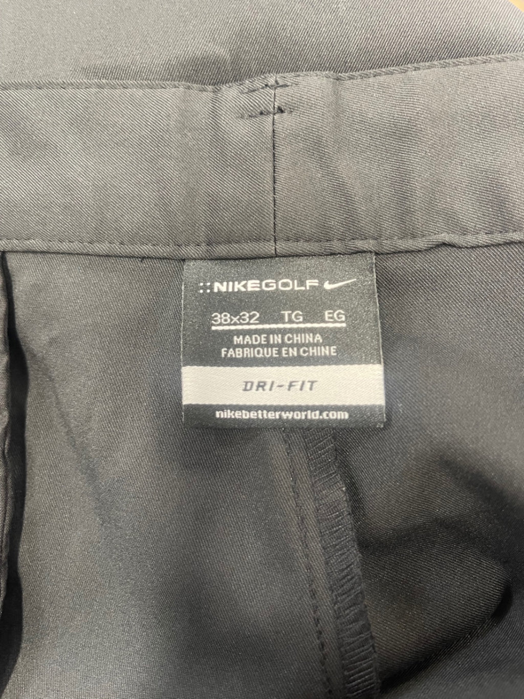 Fabulous Nike Golf Dri Fit trouser Pants 38x32 Black ES609