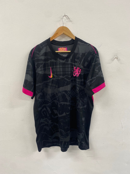 Awesome Chelsea 3rd kit 24/25 punk black pink tartan XL ES609