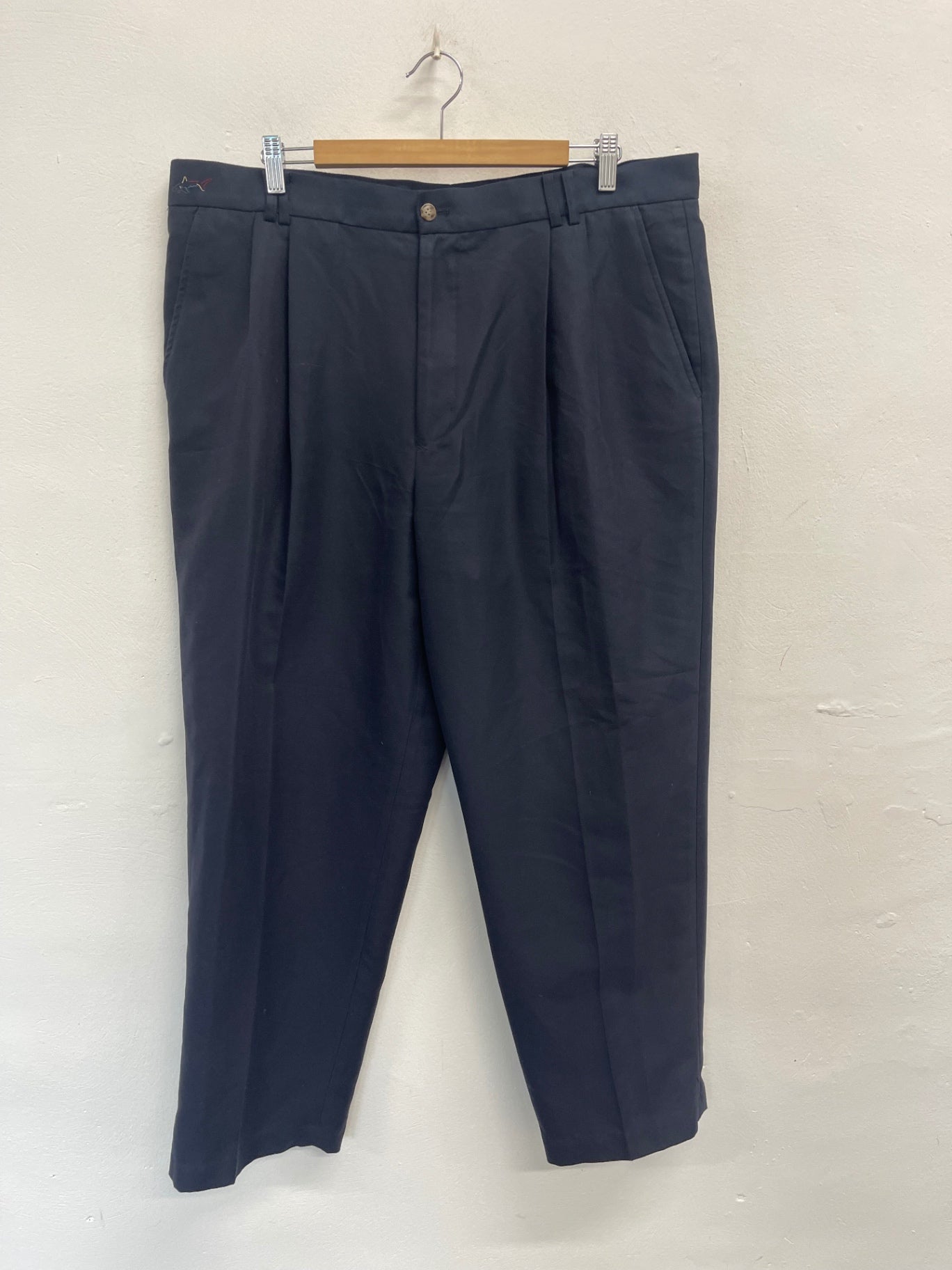 Fabulous Greg Norman golf trousers  W40 L30  Navy blue ES609