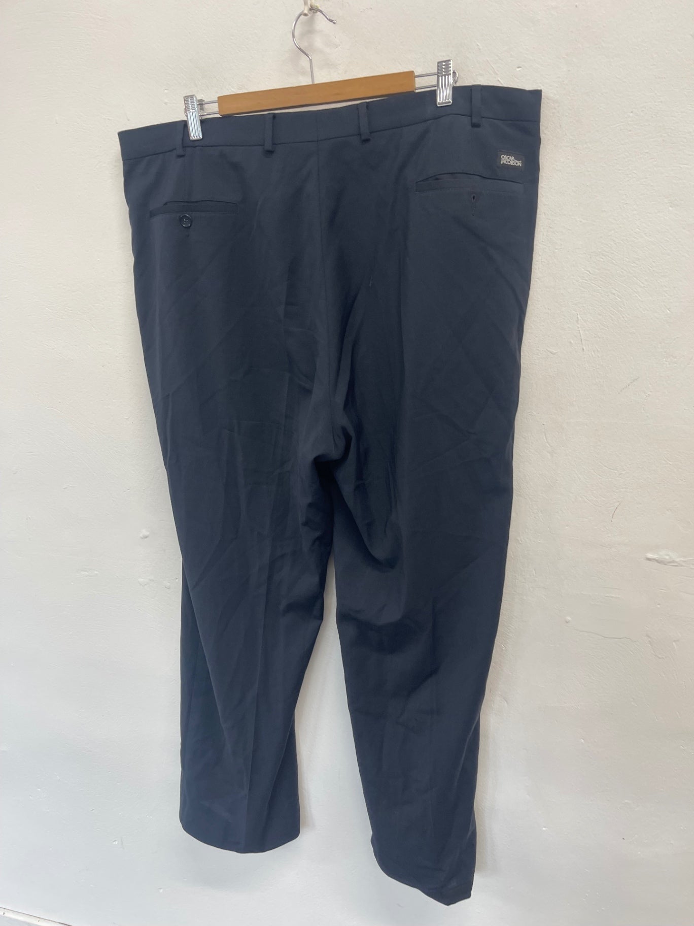 Fabulous Oscar Jacobson golf Grant Pants W42” L31” Navy blue ES609
