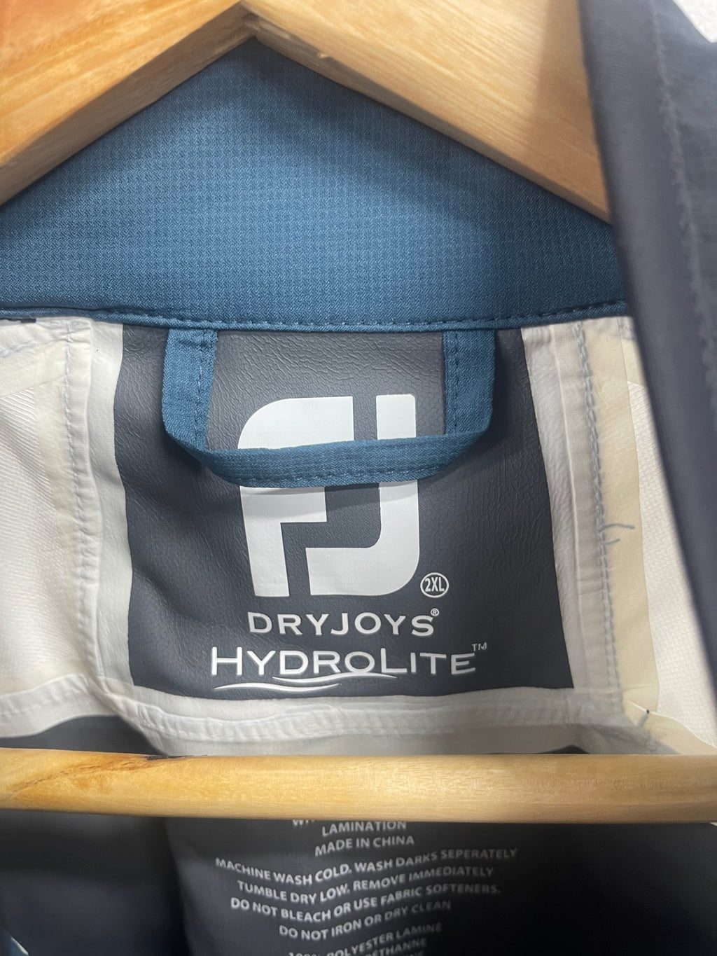 Fabulous DryJoys Gold Hydrolite Jacket UK XL Teal ES609