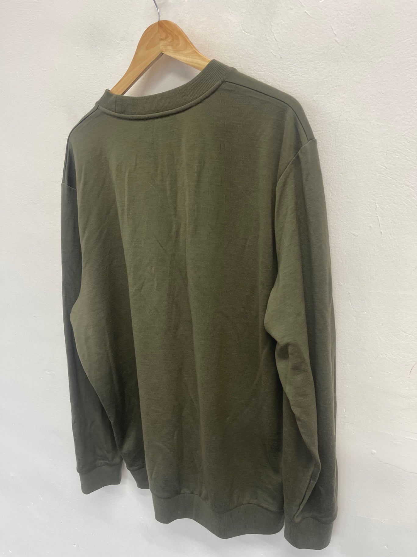 Fabulous icebreaker wool mid layer Sweater XL Olive Green ES609