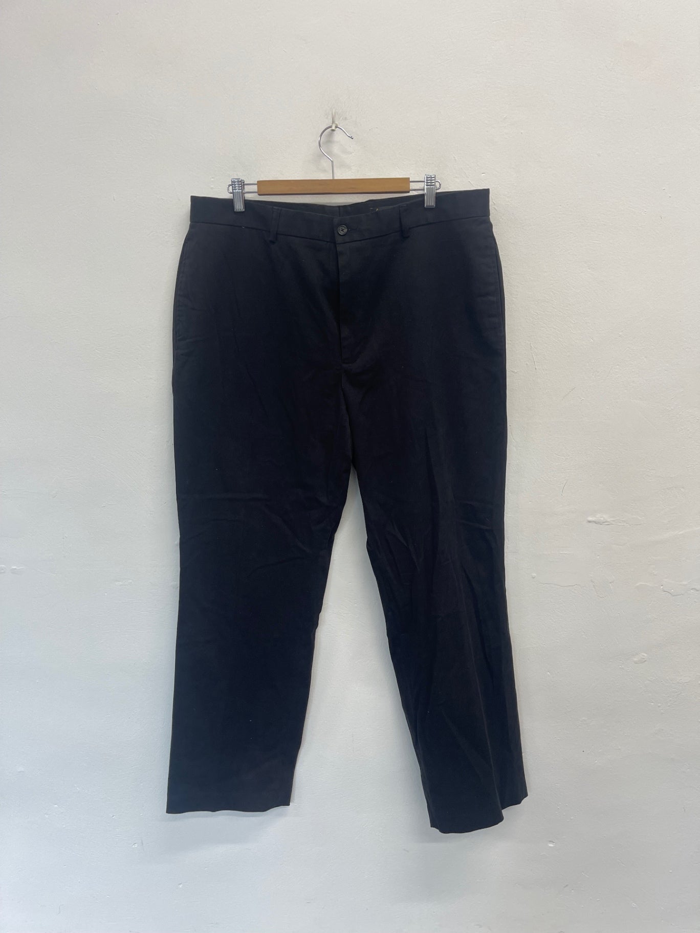 Fabulous Greg Norman Golf Trousers 38/32 Black ES609