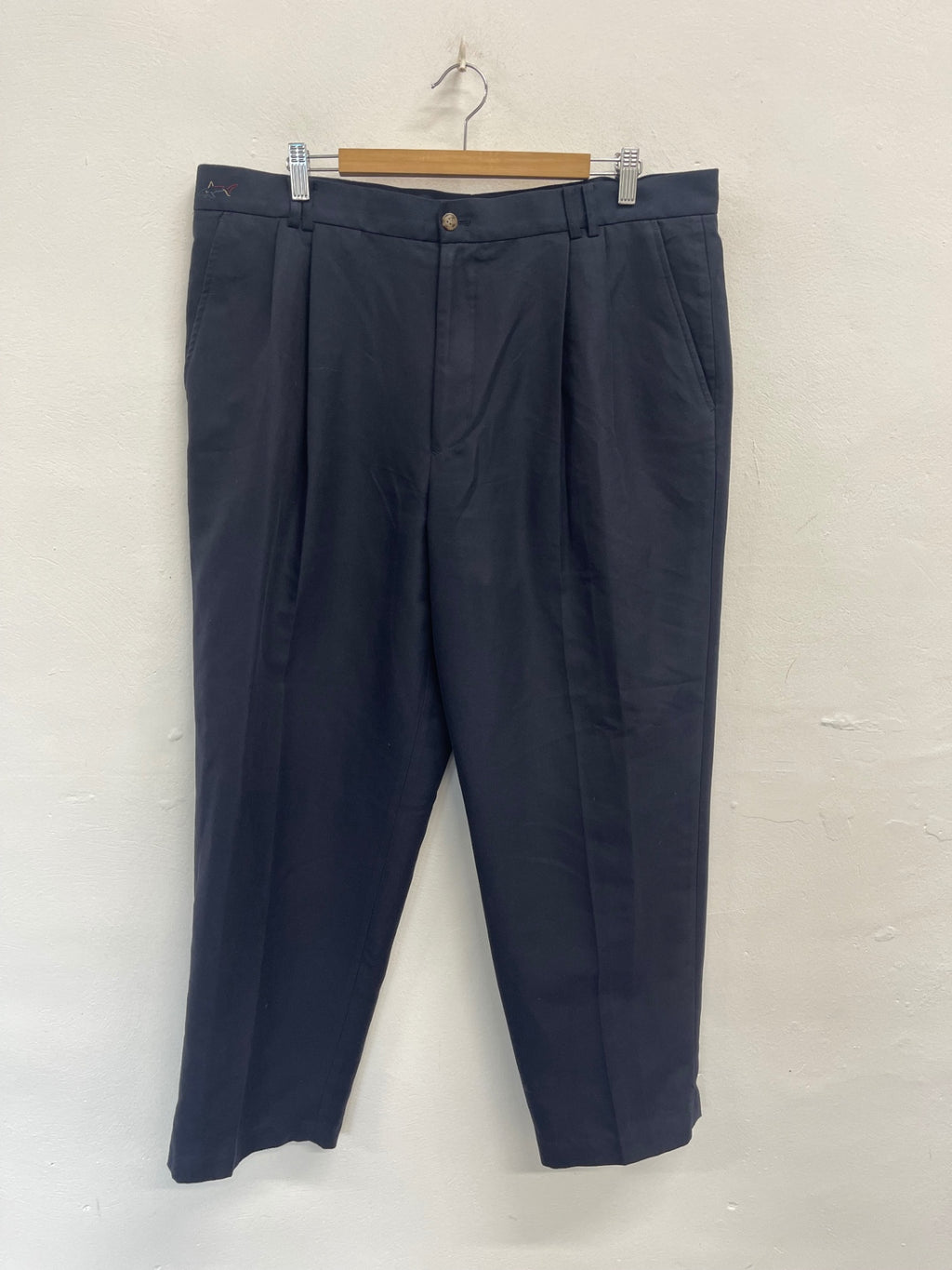 Fabulous Greg Norman golf trousers  W40 L30  Navy blue ES609