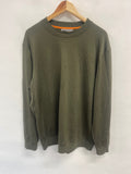 Fabulous icebreaker wool mid layer Sweater XL Olive Green ES609