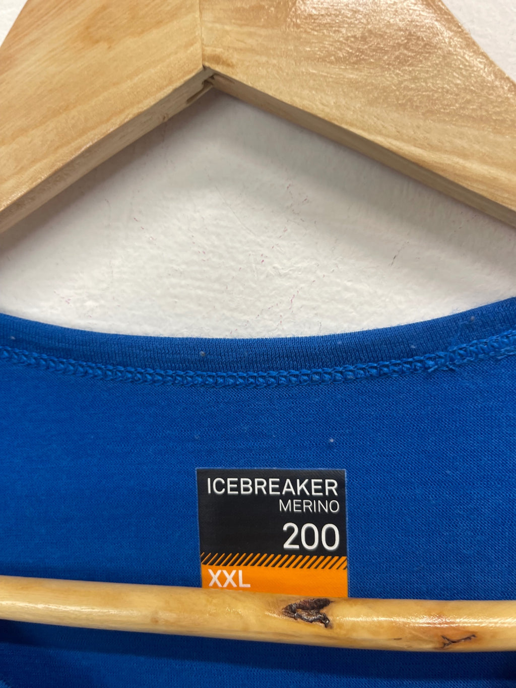 Fabulous Icebreaker merino  Long sleeve top XXL Blue ES609