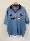 Fabulous Canterbury Waratahs rugby Shirt XL Light Blue vintage ES609