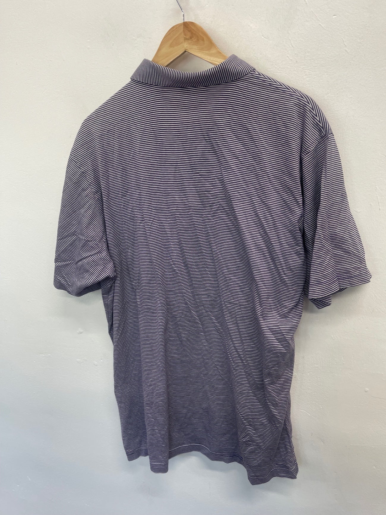 Fabulous Peter Millar Golf polo Shirt UkL Purple ES609