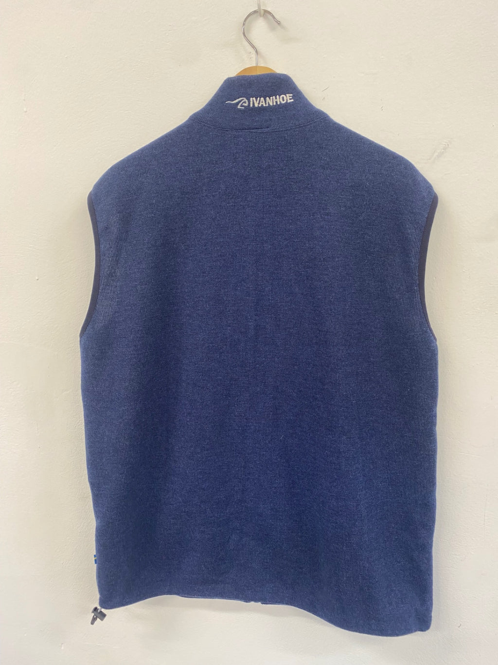 Fabulous IVANHOE of Sweden golf merino gilet  XL Blue ES609
