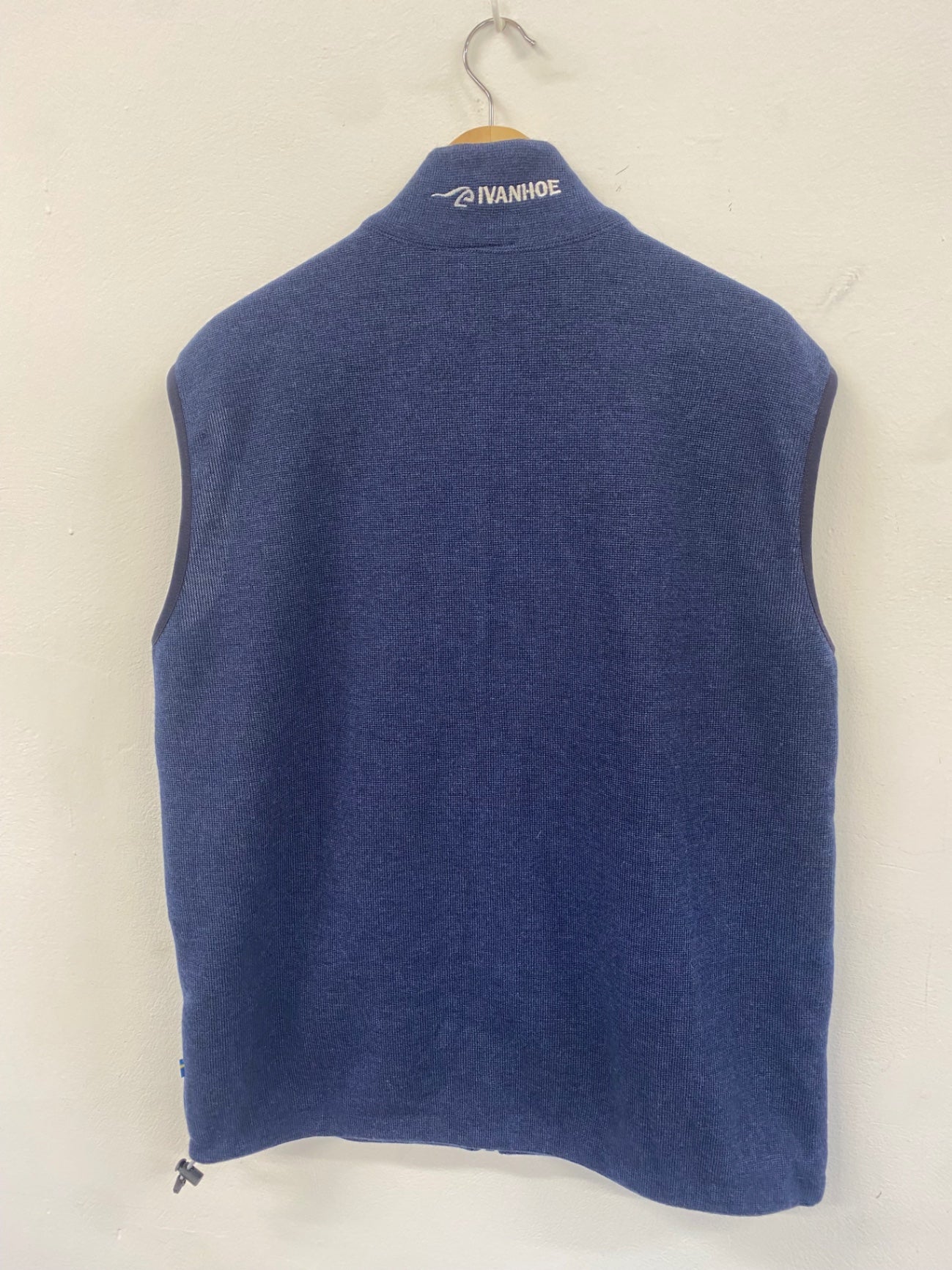Fabulous IVANHOE of Sweden golf merino gilet  XL Blue ES609