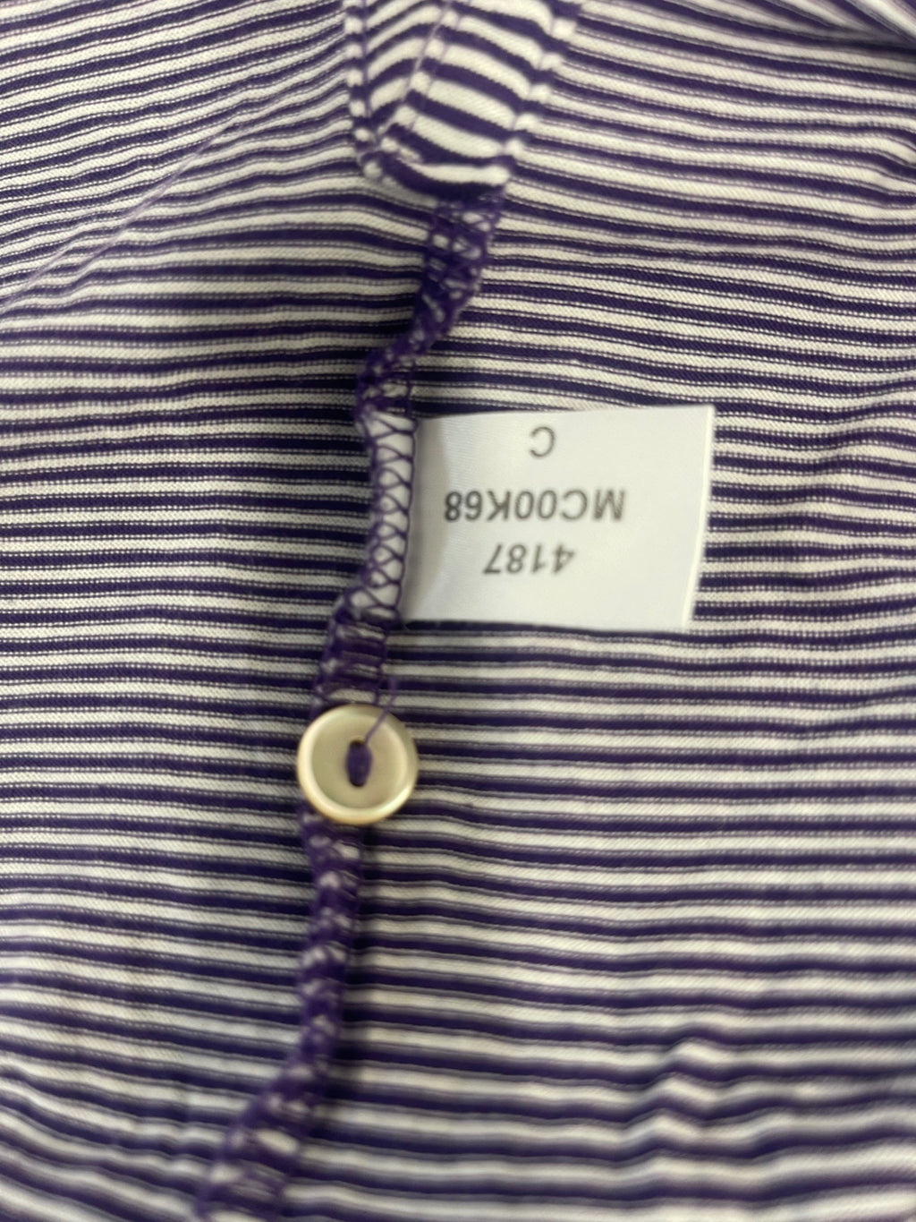 Fabulous Peter Millar Golf polo Shirt UkL Purple ES609