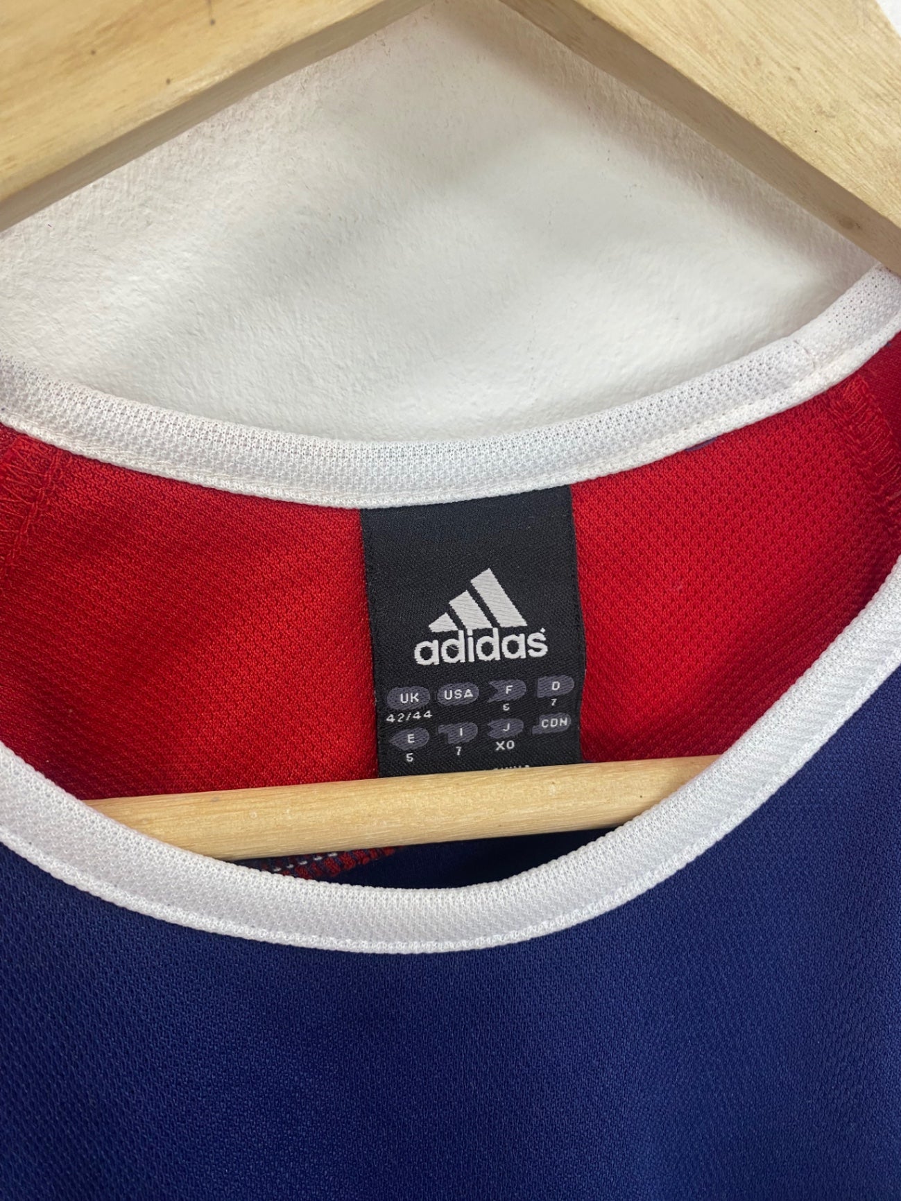 Fabulous adidas British Lions Jersey 2005 tour XL Blue, Red ES609